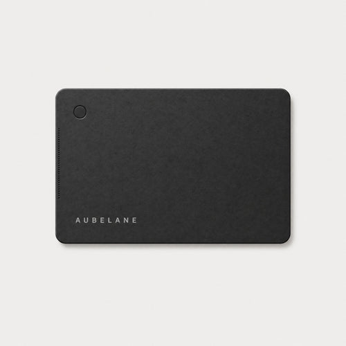 La carte Aubelane, vue de face, format carte bancaire